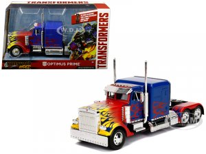 Optimus Prime Truck with Robot on Chassis from Transformers Movie Hollywood Rides Series