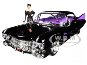 1959 Cadillac Coupe DeVille Black with Catwoman