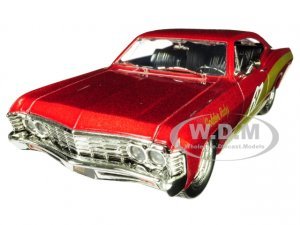 1967 Chevrolet Impala SS #67 Golden Ruby Red with Gold Stripes Bigtime Muscle