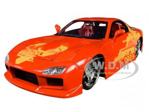 Orange Julius Mazda RX-7 Fast & Furious Movie