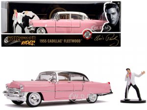 1955 Cadillac Fleetwood Series 60 Pink with Elvis Presley