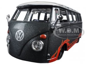 Volkswagen Van Samba Grey Outlaws 1/25