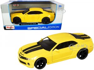 2010 Chevrolet Camaro RS SS Yellow with Black Wheels