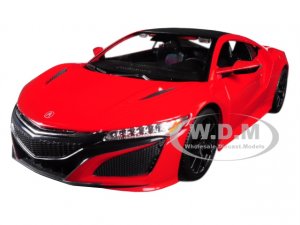 2018 Acura NSX Red with Black Top