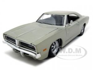 1969 Dodge Charger R/T Hemi Silver 1/25