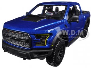 2017 Ford Raptor Pickup Truck Blue Metallic
