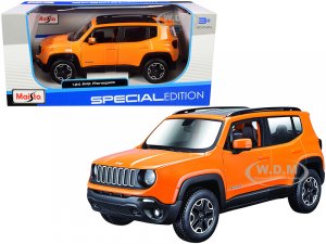 Jeep Renegade Orange Metallic with Black Top Special Edition