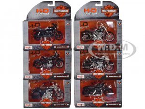 Harley-Davidson Motorcycles 6 piece Set Series 41