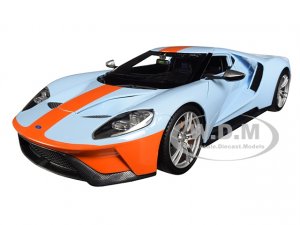 2017 Ford GT Blue with Orange Stripe Special Edition