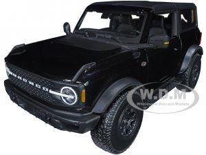 2021 Ford Bronco Wildtrak Black Metallic with Dark Gray Top Special Edition