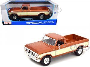 1979 Ford F-150 Ranger Pickup Truck Brown Metallic and Cream Special Edition