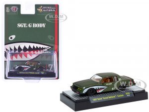 1987 Buick Grand National Custom Green Metallic with Shark Mouth Graphics Sgt. G Body