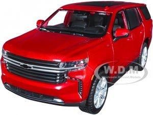 2021 Chevrolet Tahoe Red Metallic with Sunroof