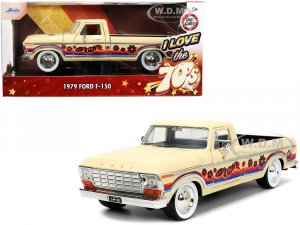 1979 Ford F-150 Pickup Truck Cream with Graphics I Love the 70s Series