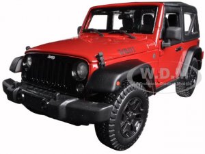 2014 Jeep Wrangler Willys Red