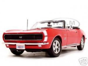 1967 Chevrolet Camaro SS 396 Convertible Red