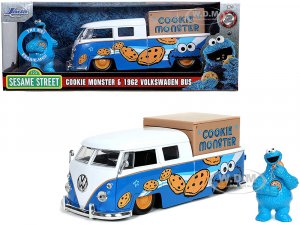1962 Volkswagen Pickup Bus with Cookie Monster