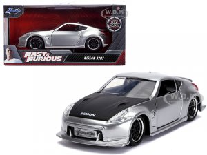 Nissan 370Z Silver with Black Hood Fast & Furious Series