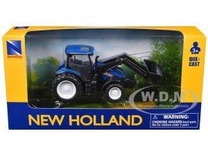 New Holland T6.175 Tractor with Front Loader Blue