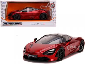 McLaren 720S RHD (Right Hand Drive) Candy Red with Black Top Hyper-Spec Series