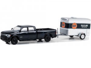 2023 Ram 2500 - Gulf Oil with Small Gulflube Motor Oil Cargo Trailer Hitch & Tow