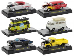 Auto Shows 6 piece Set Release 59 IN DISPLAY CASES