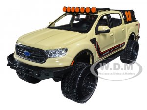 2019 Ford Ranger Lariat FX4 Pickup Truck Sand Tan with Stripes Off Road Series