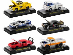 Auto Meets Set of 6 Cars IN DISPLAY CASES Release 54