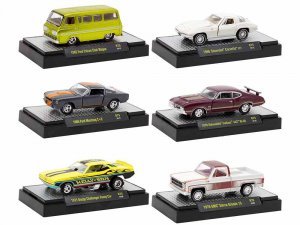 Auto Meets Set of 6 Cars IN DISPLAY CASES Release 75