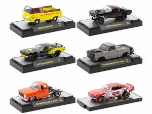 Auto Meets Set of 6 Cars IN DISPLAY CASES Release 81
