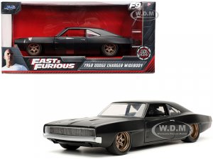 Doms 1968 Dodge Charger Widebody Matt Black Fast & Furious 9 F9 (2021) Movie