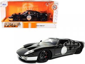 2005 Ford GT Black and Silver Bigtime Muscle Series