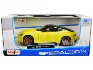 2023 Nissan Z Yellow Metallic with Black Top Special Edition Series