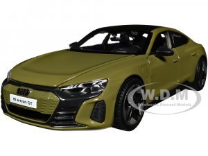 2022 Audi RS e-Tron GT Dark Green with Black Top and Sunroof Special Edition Series