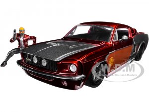 1967 Ford Mustang Shelby GT-500 Red Metallic and Gray Metallic with Star-Lord