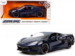 2020 Chevrolet Corvette Stingray C8 Dark Blue Metallic Hyper-Spec Series