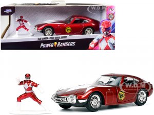 1967 Toyota 2000GT RHD (Right Hand Drive) Red Metallic and Red Ranger