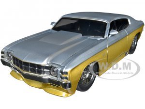 1970 Chevrolet Chevelle SS Gold and Silver Metallic Bigtime Muscle