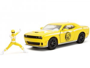 2015 Dodge Challenger SRT Hellcat Yellow with Graphics and Yellow Ranger