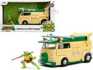 Party Wagon Green and Beige and Donatello