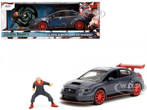 2016 Subaru WRX STI Widebody Dark Blue and Yuji Itadori