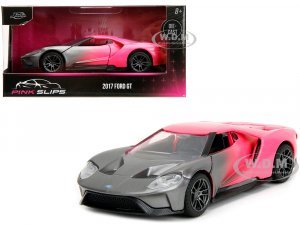 2017 Ford GT Gray Metallic and Pink Gradient Pink Slips Series