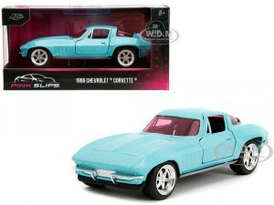 1966 Chevrolet Corvette Light Blue with Pink Tinted Windows Pink Slips Series