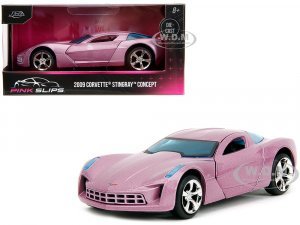 2009 Chevrolet Corvette Stingray Concept Pink Metallic with Blue Tinted Windows Pink Slips Series