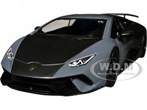 Lamborghini Huracan Perfomante Gray and Black Gradient with Carbon Hood Pink Slips Series