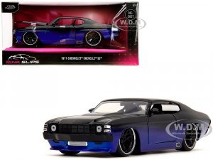 1971 Chevrolet Chevelle SS Black and Blue Pink Slips Series