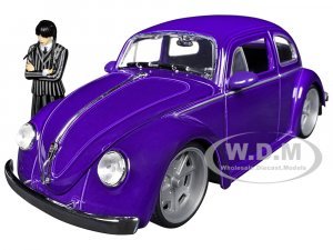 Volkswagen Beetle Purple Metallic and Wednesday Addams