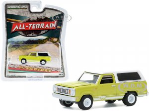 1977 Dodge Ramcharger with Four by Four Stripe Kit Bright Green with White Top All Terrain Series 10