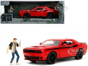 2015 Dodge Challenger Red with Black Stripes and Glenn