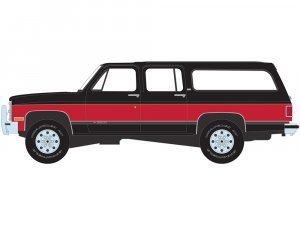 1990 Chevrolet Suburban Two-Tone Red and Black All Terrain Series 15